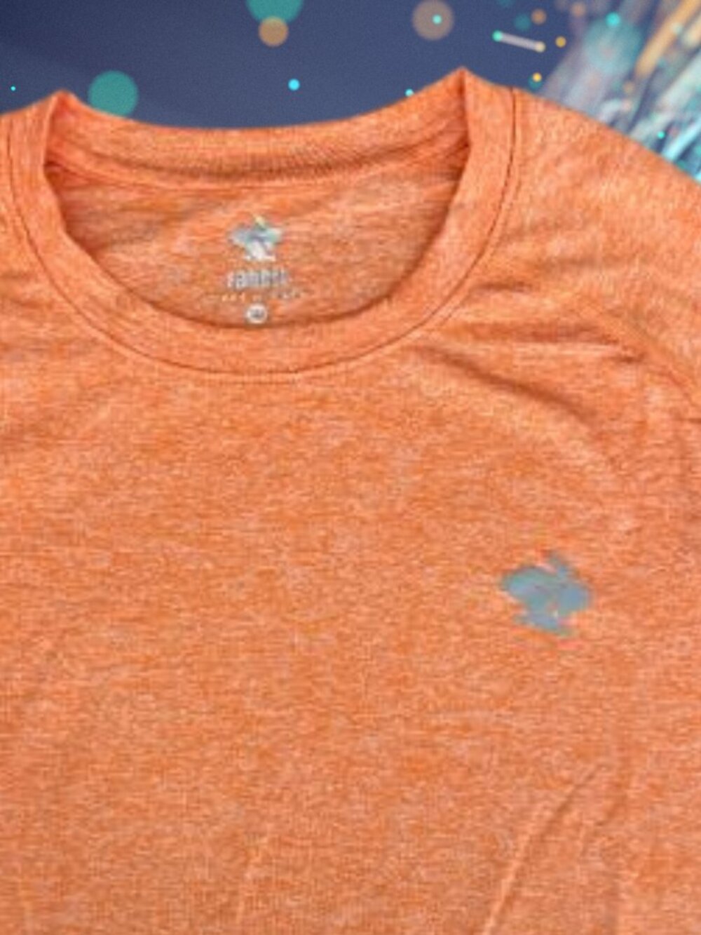 Men’s rabbit EZ Tee LS – Nectarine – Size S – Ultra Soft – NWT